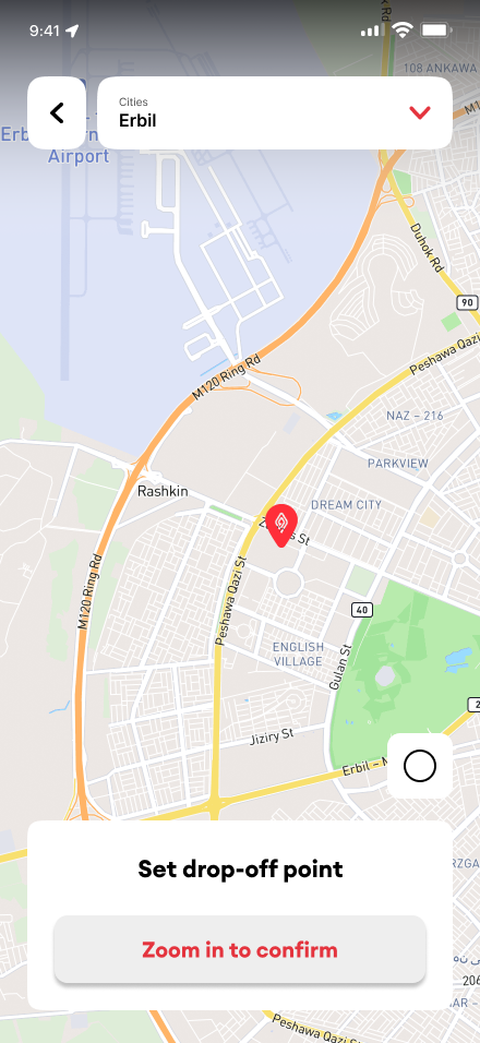 Address selection